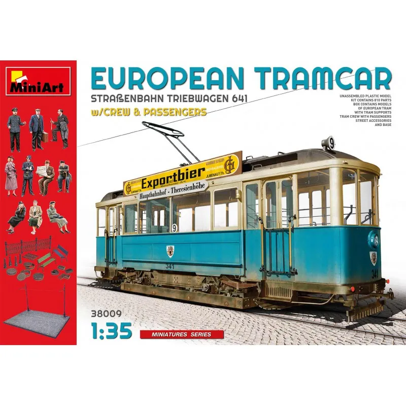 Tramway européen. MINIART 38009