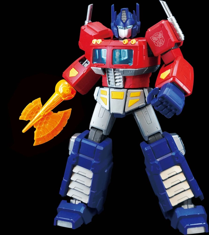Transformers figurine plastic model kit blokees action edition 01 g1 optimus prime