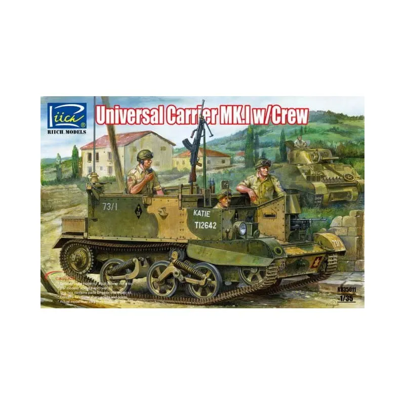 Porte-bagages universel MK. I avec l’équipage. RIICH MODELS RV35011