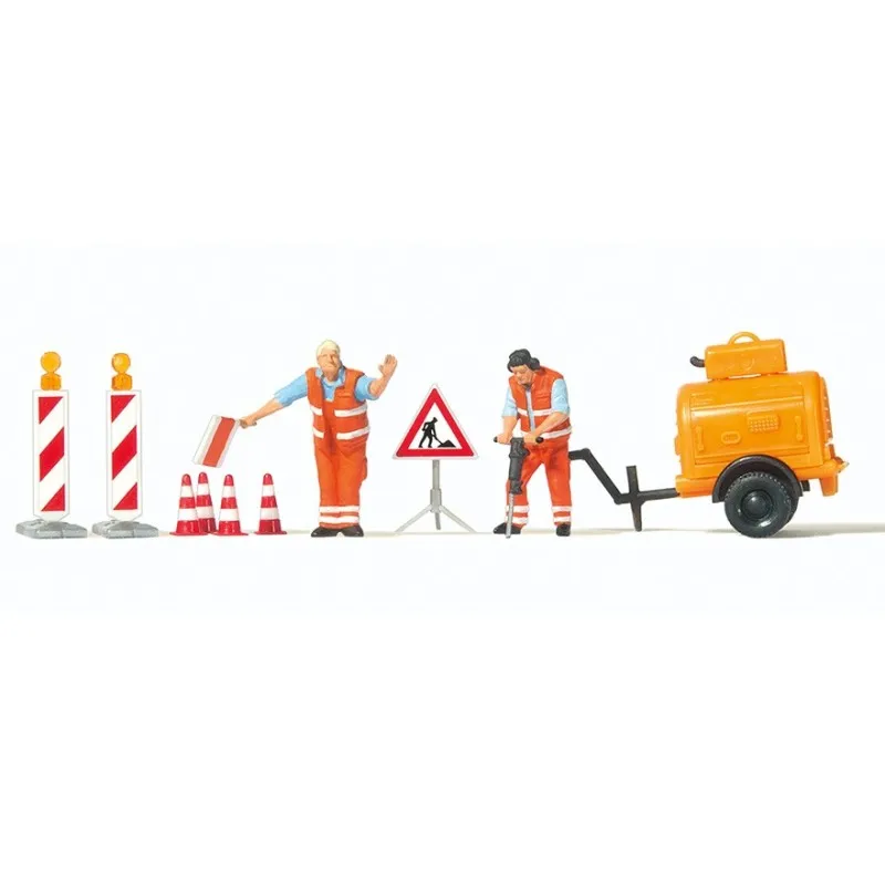 Travaux routiers. PREISER 10754