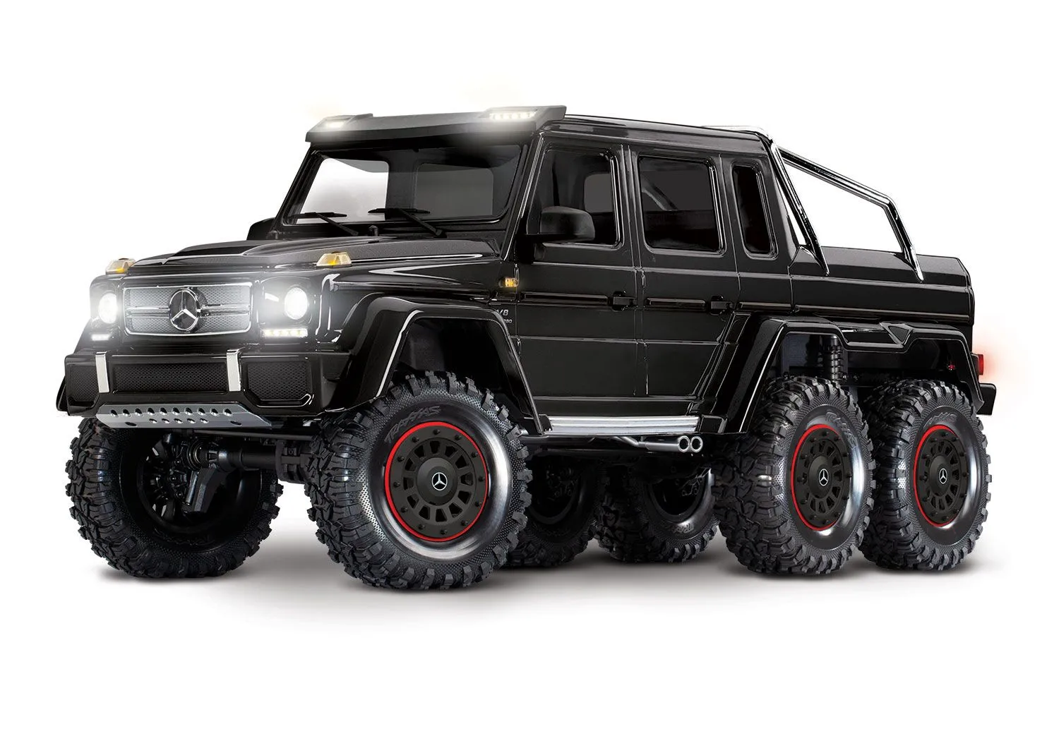 Traxxas TRX-6 Mercedes G63 AMG 6x6 RTR Noir - 88096-4-BLK