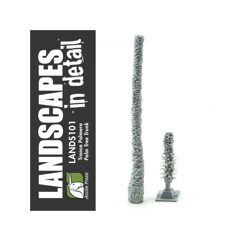 Tronc de palmier. ACCION PRESS LANDS001