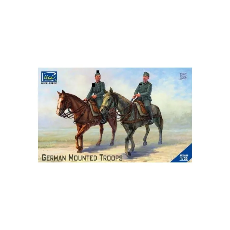 Troupes allemandes à cheval. RIICH MODELS RV35038