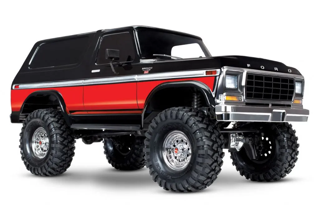 TRX4 FORD BRONCO rouge - TRX82046-4 - TRAXXAS 82046-4