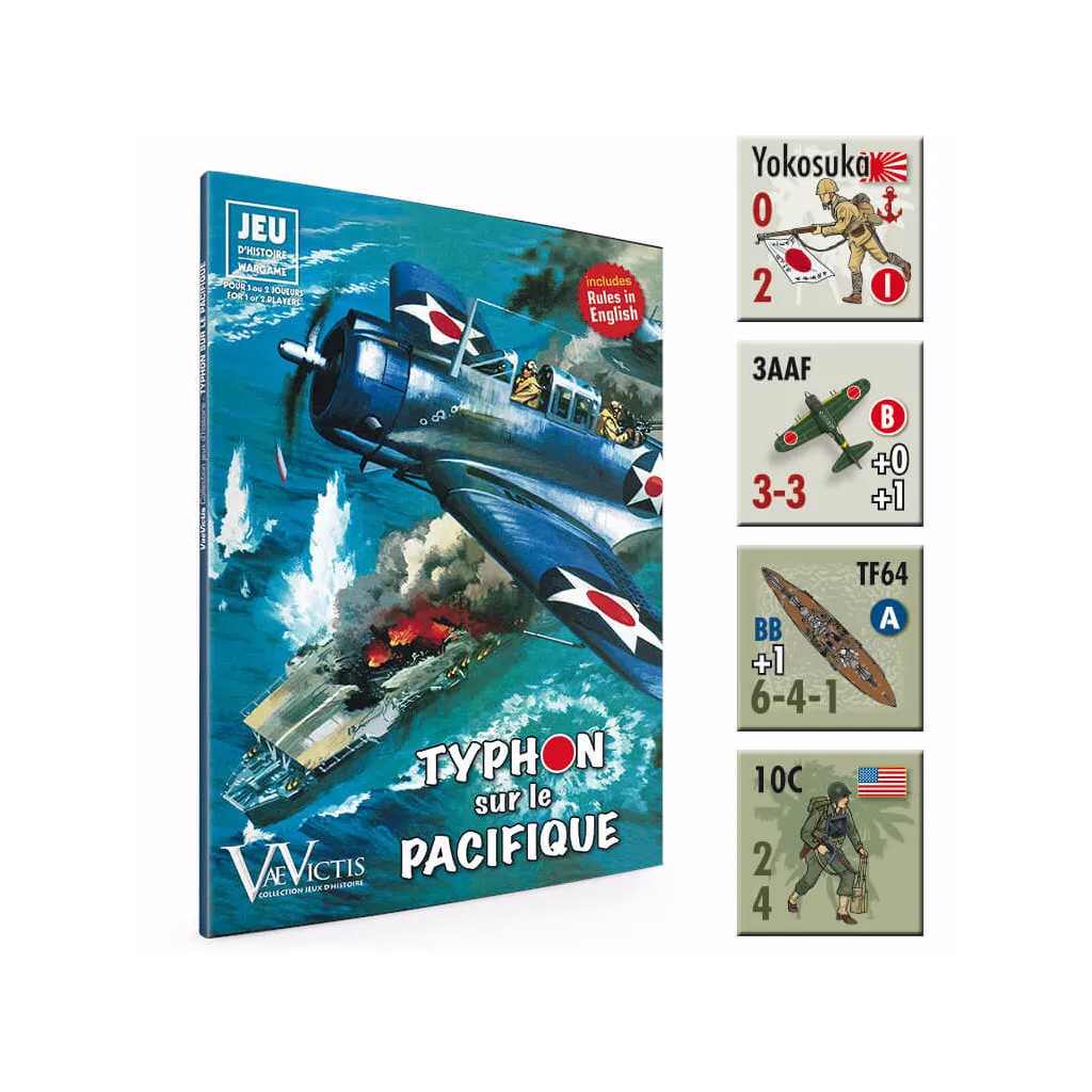 Typhon sur le Pacifique