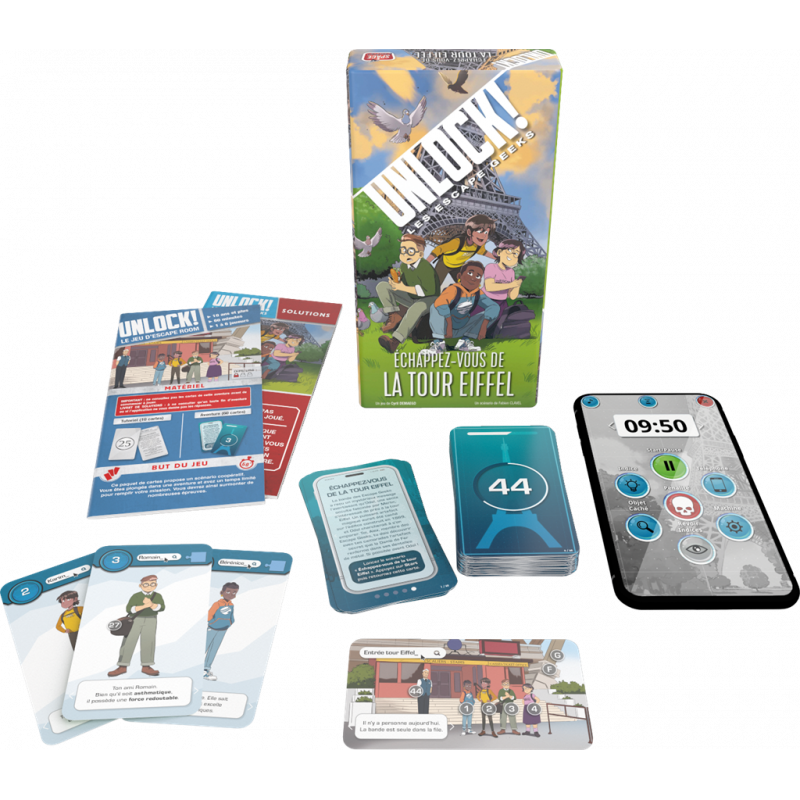 Unlock! Escape Geeks : La Tour Eiffel (Jeu) - Escape Games