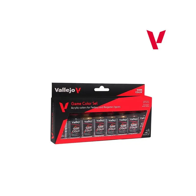 Vallejo Game Color 72.303 : Couleurs métalliques
