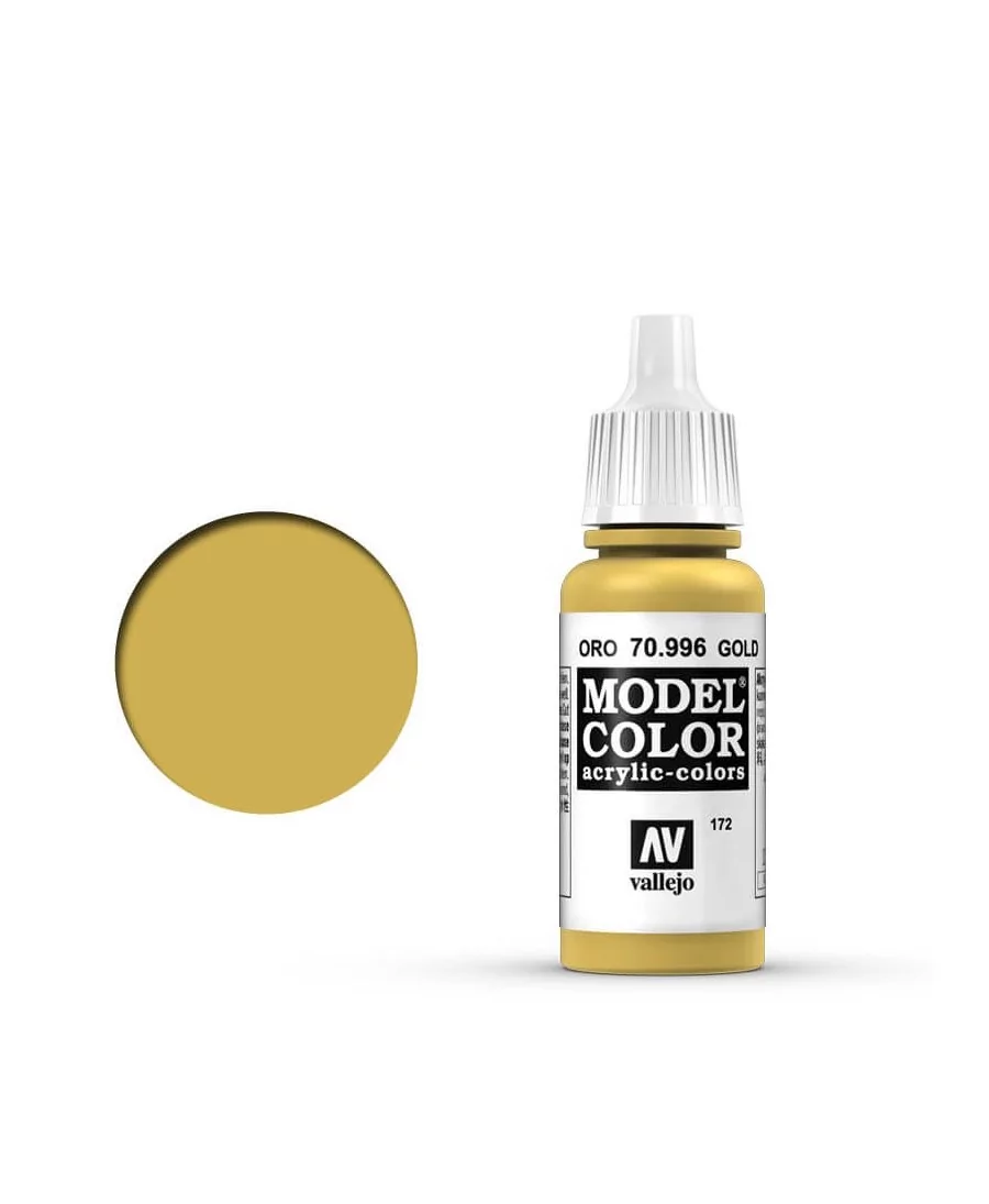 Vallejo Model Color 70.996 - Or - Gold - 172 (18ml)
