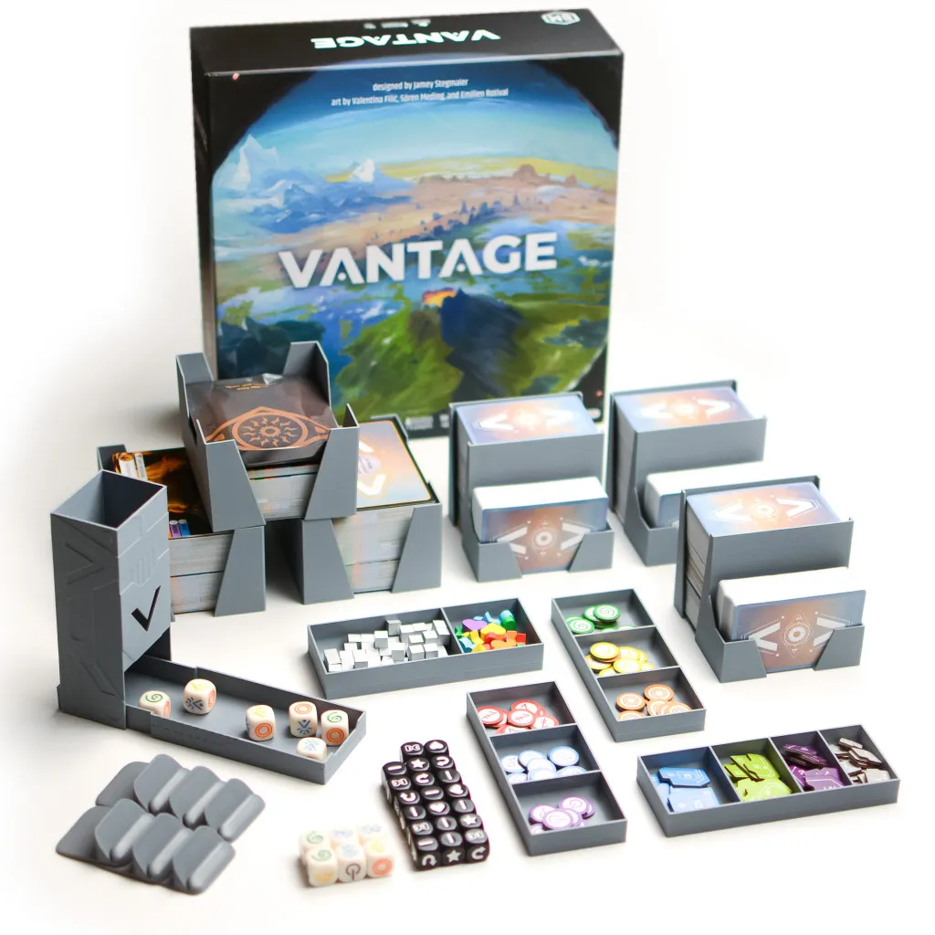 Vantage Organizer avec Tour à Dés Intégrée