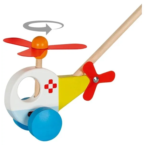 Véhicule à Pousser Hélicoptère