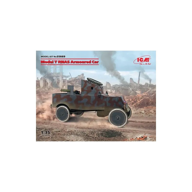 Véhicule blindé RNAS modèle T. ICM 35669