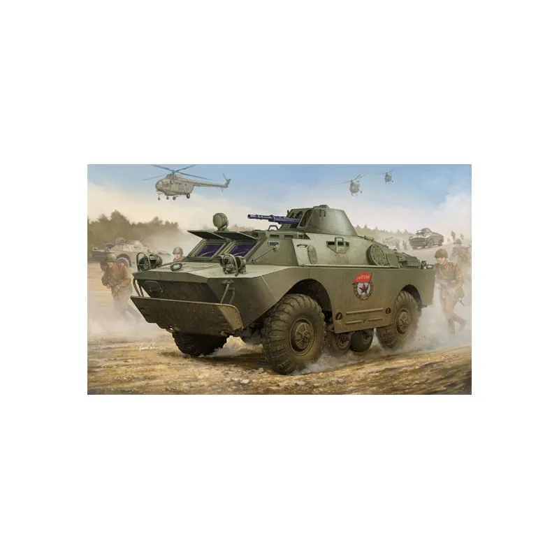 Véhicule BRDM-2, première version. TRUMPETER 05511