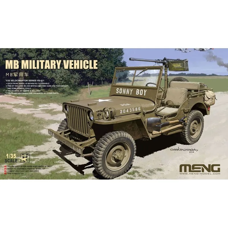 Véhicule militaire MB. MENG VS-011