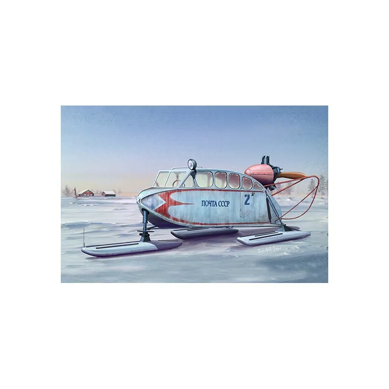 Véhicule soviétique NKL-6 « Aerosan ». TRUMPETER 02355