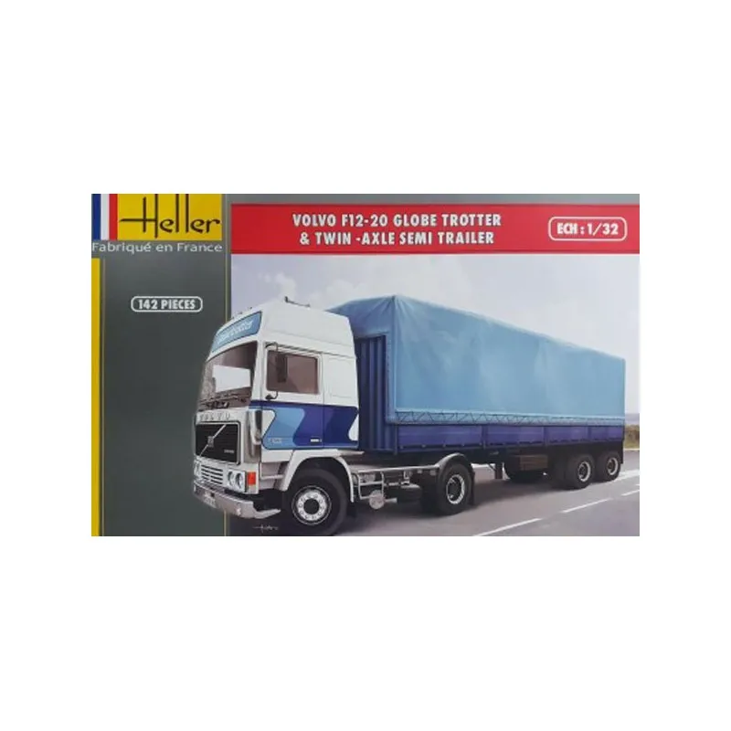 Volvo F12-20 avec semi-remorque HELLER 81703