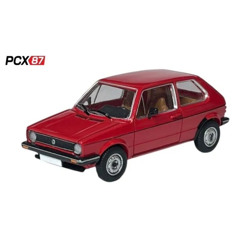 VW Golf I GTI, rouge. PCX87 PCX870525