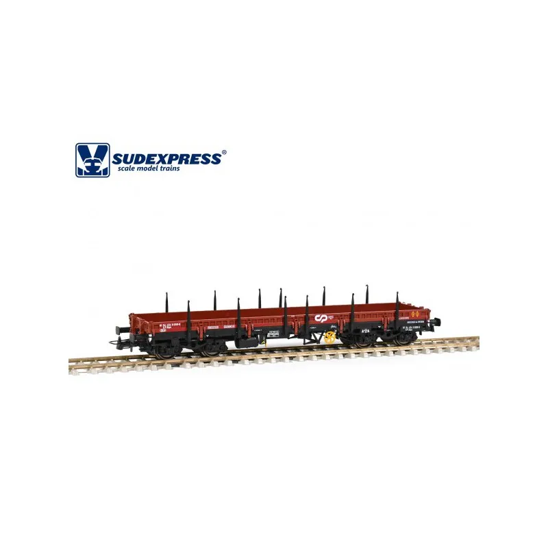 Wagon CP Sgs, déchargé. SUDEXPRESS S0454058_SC