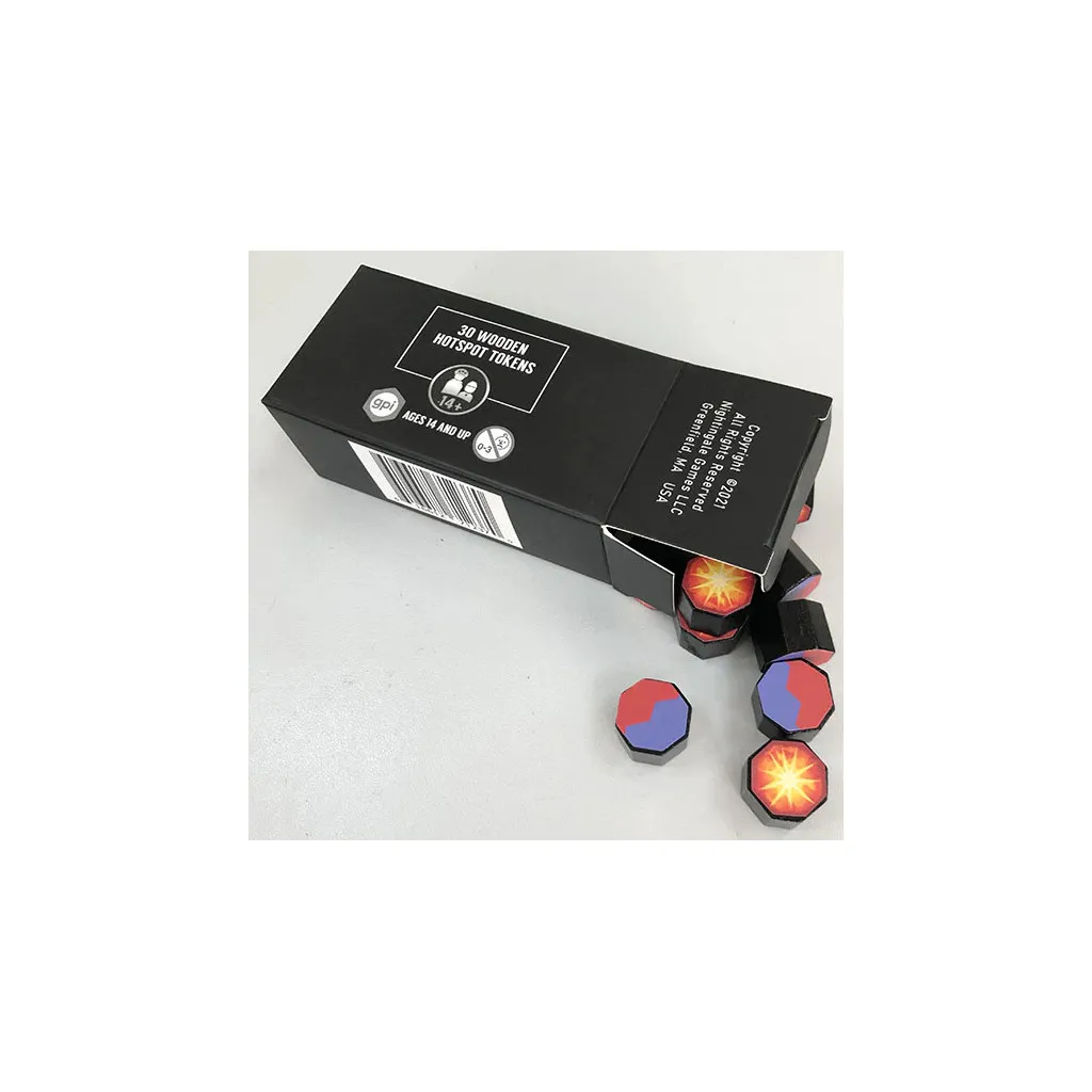 War Room: Wooden Hotspot Tokens