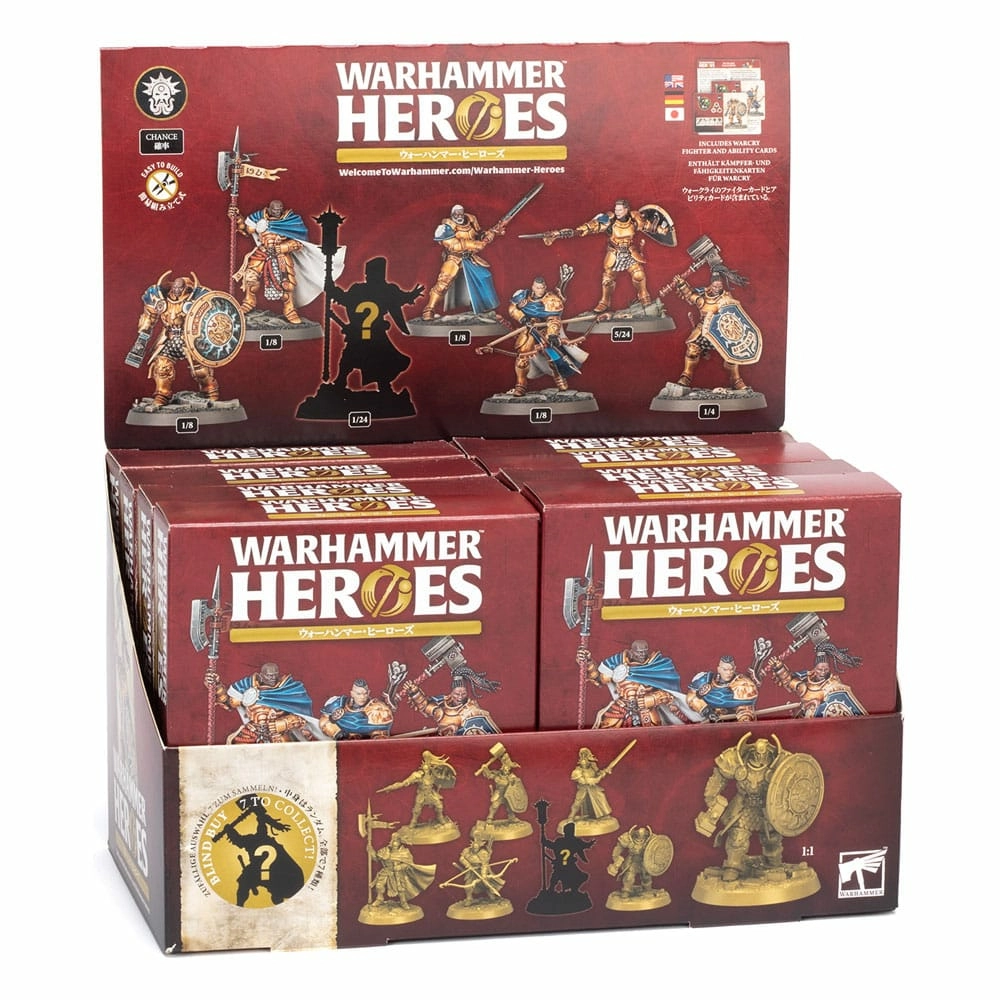 Warhammer 40.000 présentoir figurines miniatures warhammer heroes: stormcast eternals (8)