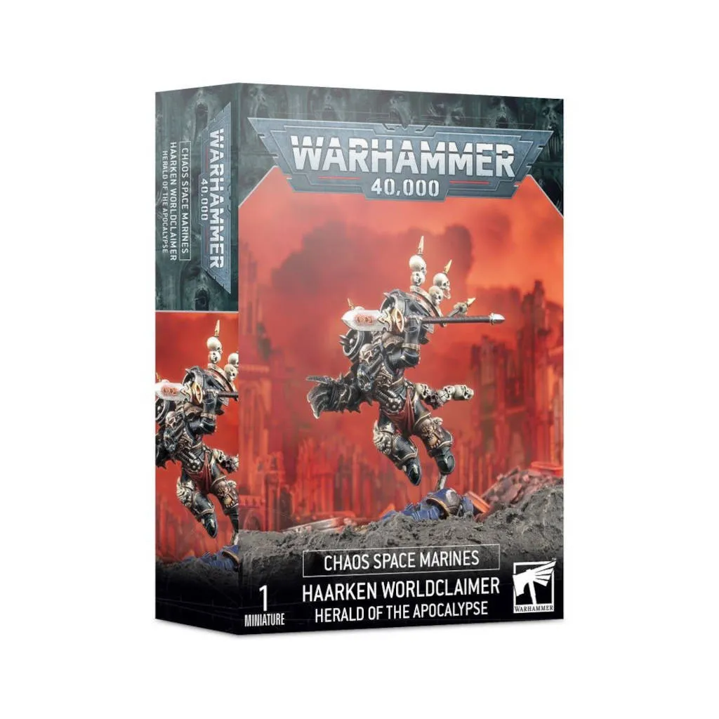 Warhammer 40K : Chaos Space Marines - Haarken Worldclaimer