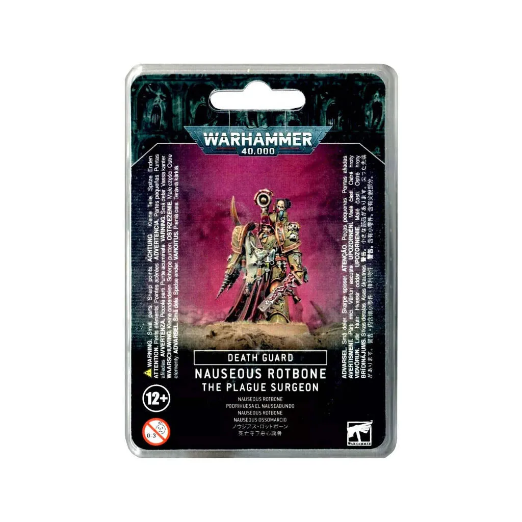 Warhammer 40K : Death Guard - Nauseous Rotbone, the Plague Surgeon