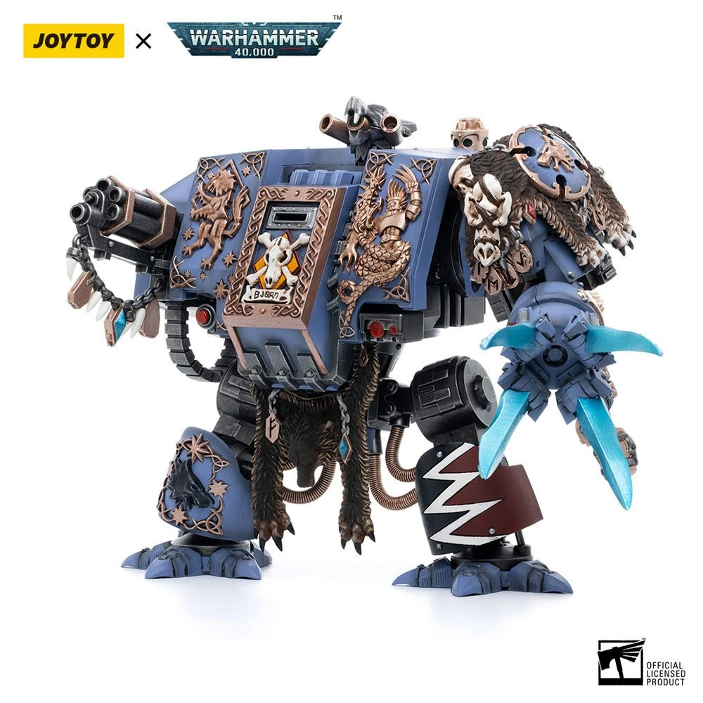 Warhammer 40k figurine 1/18 space wolves bjorn the fell-handed 19 cm