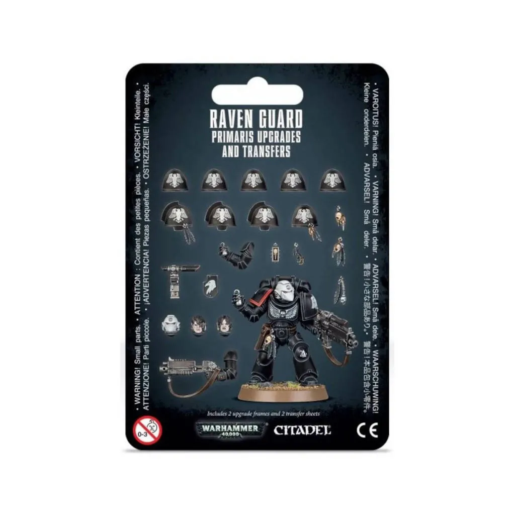 Warhammer 40K : Raven Guard - Primaris Upgrades and Transfers