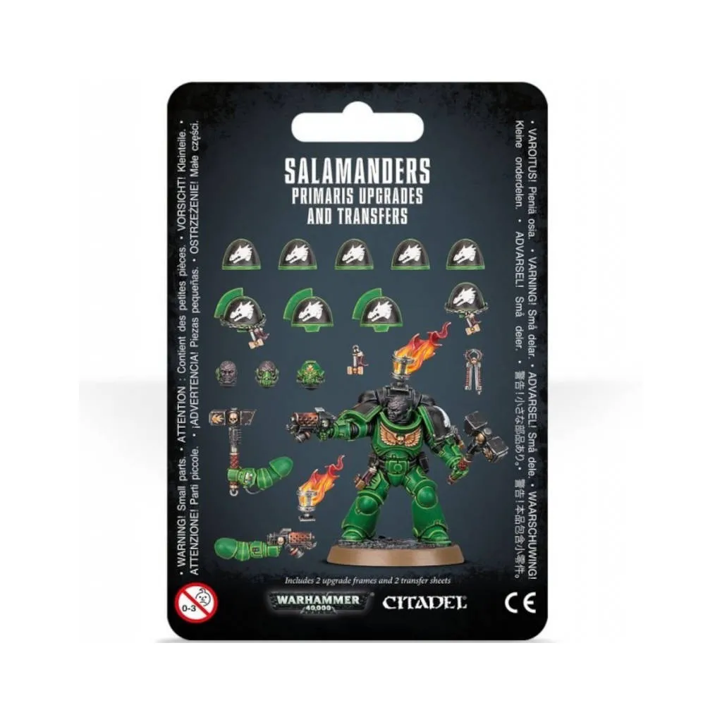 Warhammer 40K : Salamanders - Primaris Upgrades and Transfers