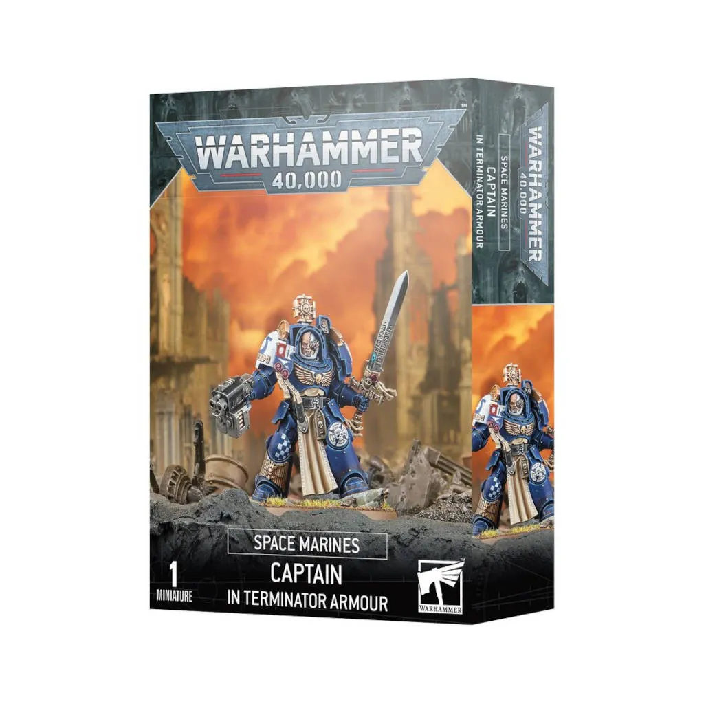 Warhammer 40K : Space Marines - Captain in Terminator Armour
