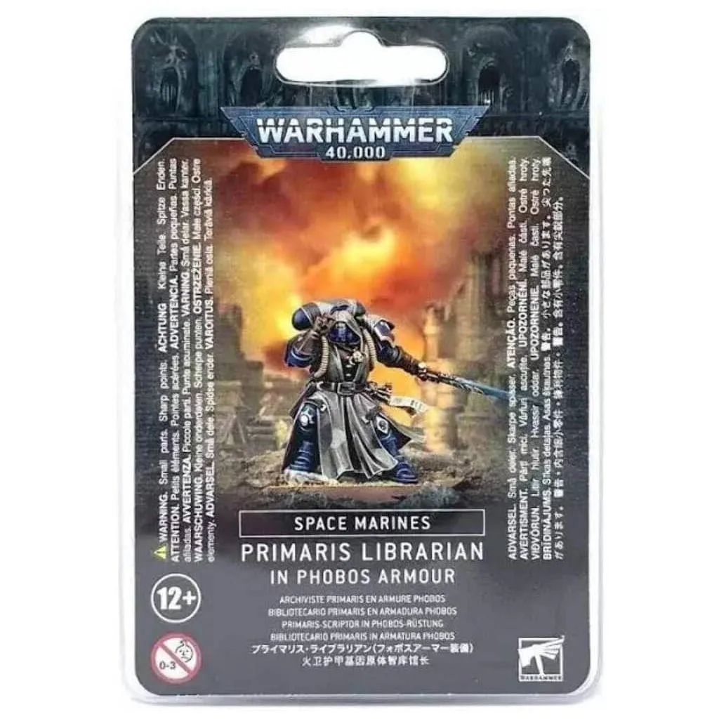 Warhammer 40K : Space Marines - Librarian in Phobos Armour