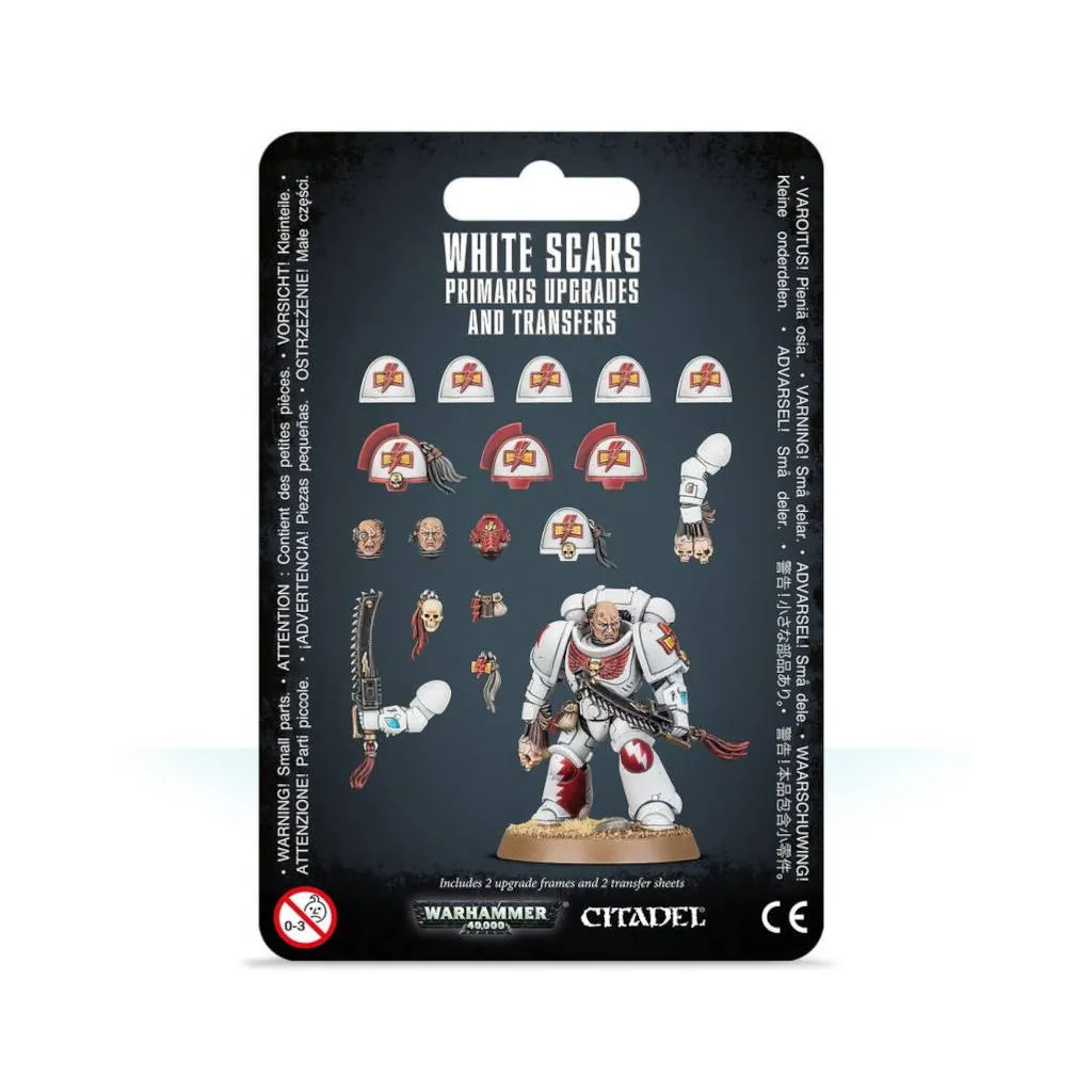Warhammer 40K : White Scars - Primaris Upgrades and Transfers