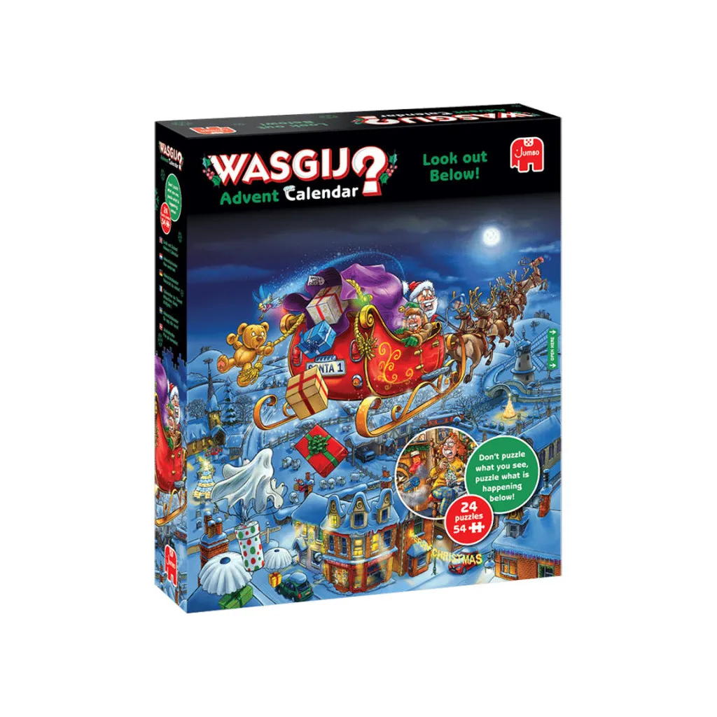 Wasgij - Calendrier de l'Avent - Attention Chute d'Objets