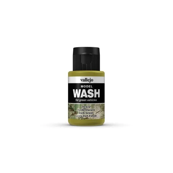 Wash vert foncé