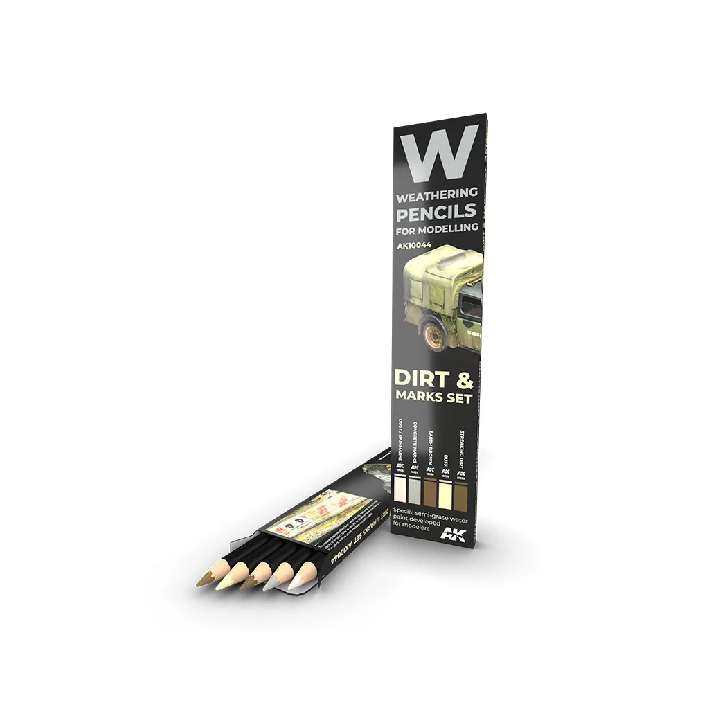 Weathering Pencils - Dirt: Marks Set