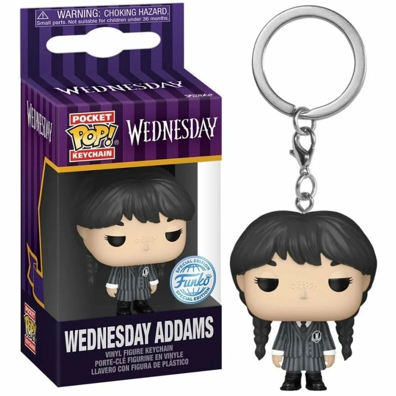 Wednesday présentoir porte-clés pocket pop! vinyl wednesday 4 cm (12)