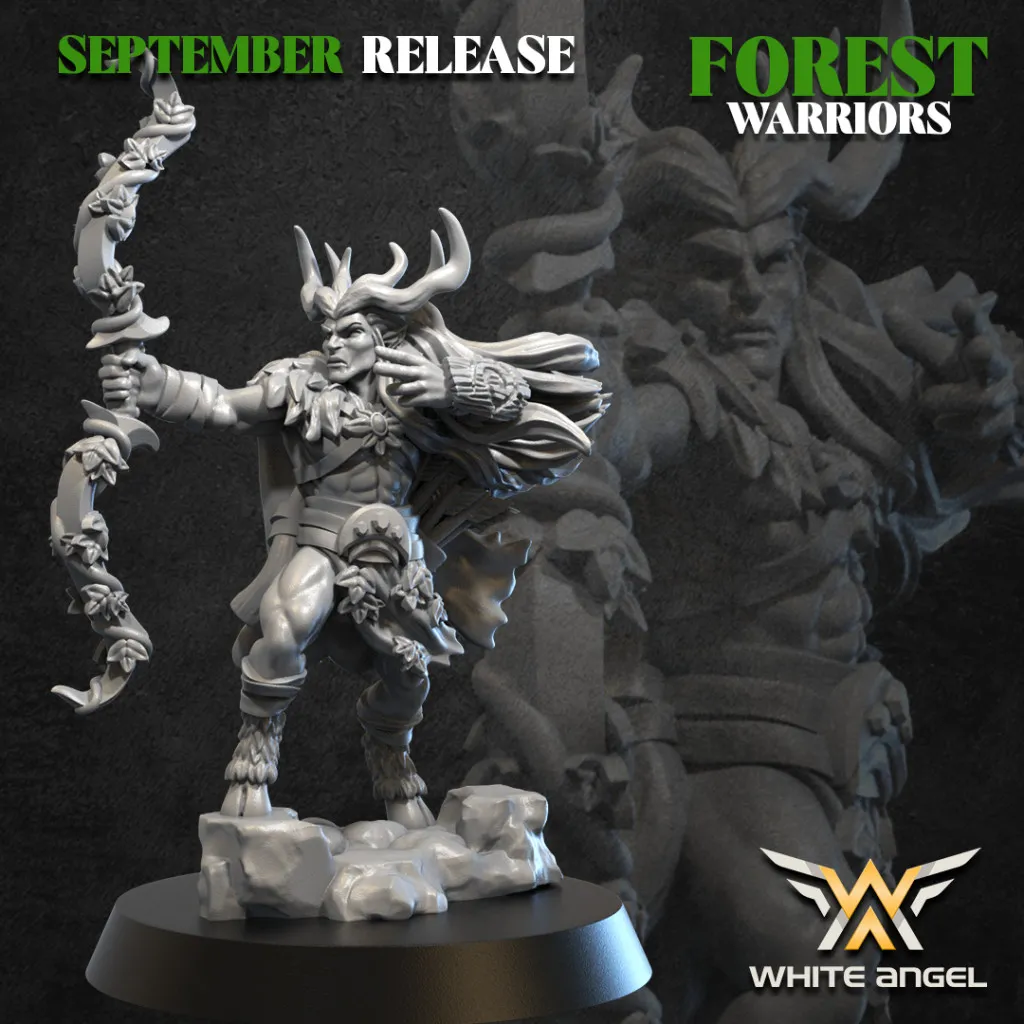 White Angel Miniatures - Forest Warriors - King of the Forest