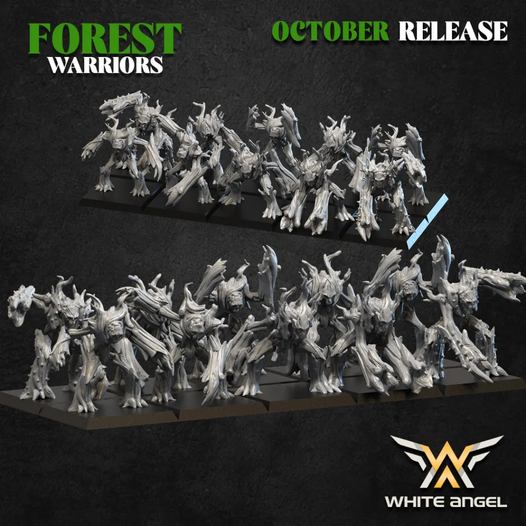 White Angel Miniatures - Forest Warriors - Tree Defender