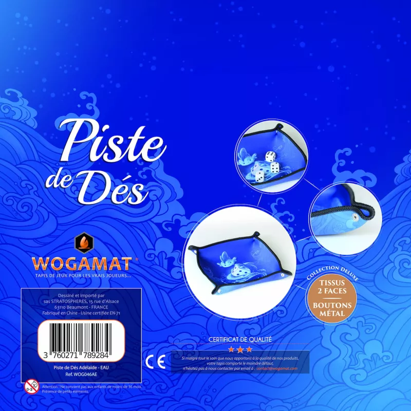 Wogamat - Piste de Dés Adélaide - Eau