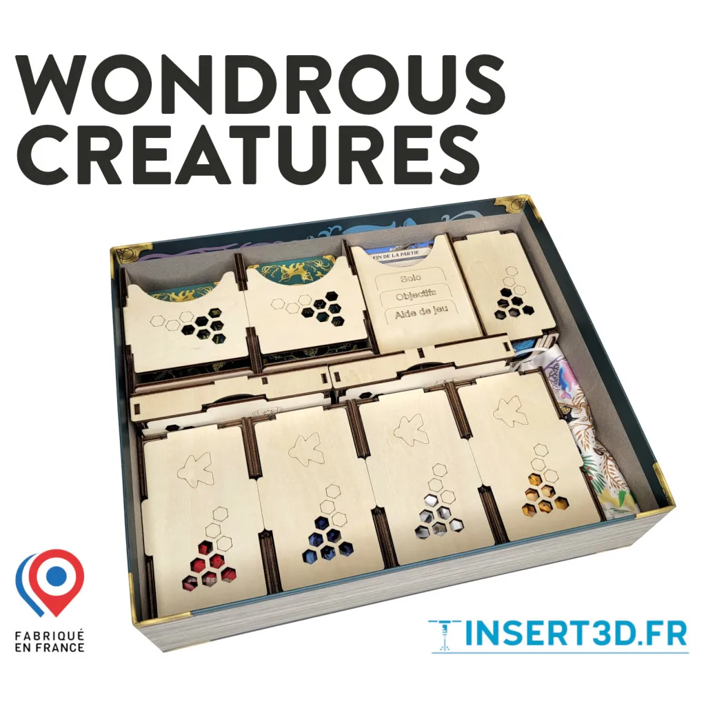 Wondrous Creatures - Insert compatible - livré assemblé