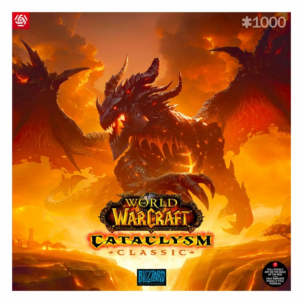 World of warcraft puzzle gaming cataclysm classic (1000 pièces)