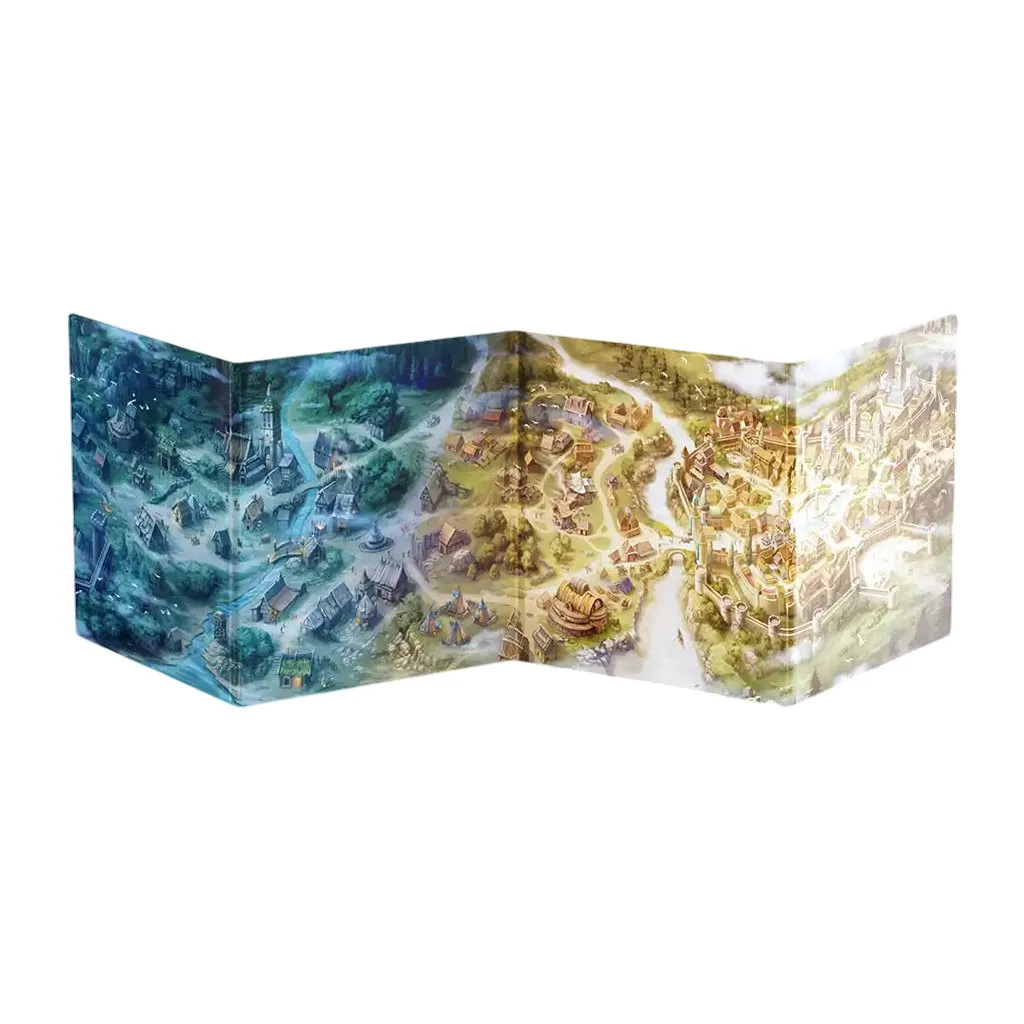 Worlds at a Glance: Towns & Villages - Dungeon Master Screen