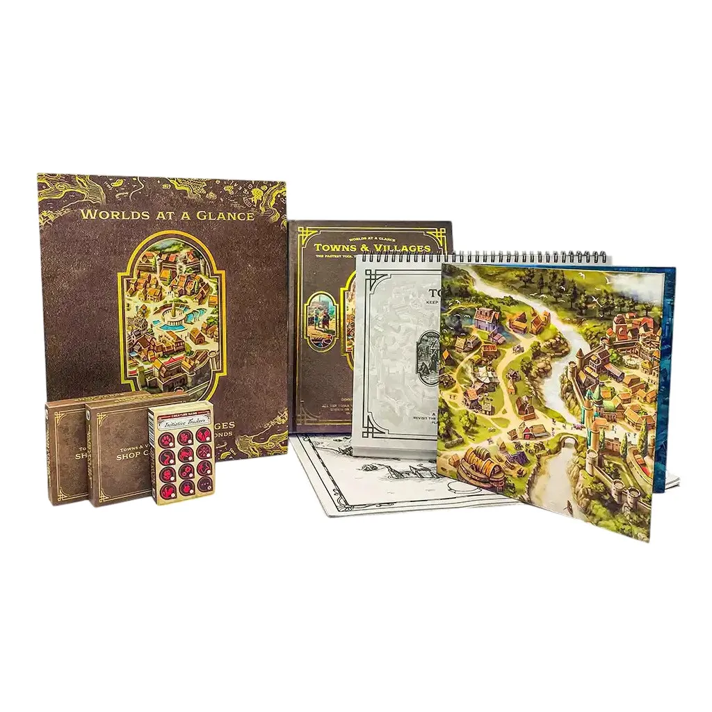Worlds at a Glance: Towns & Villages - Box Set