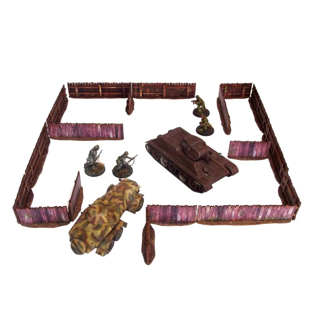 WW2 Ostfront Village - Low Fence