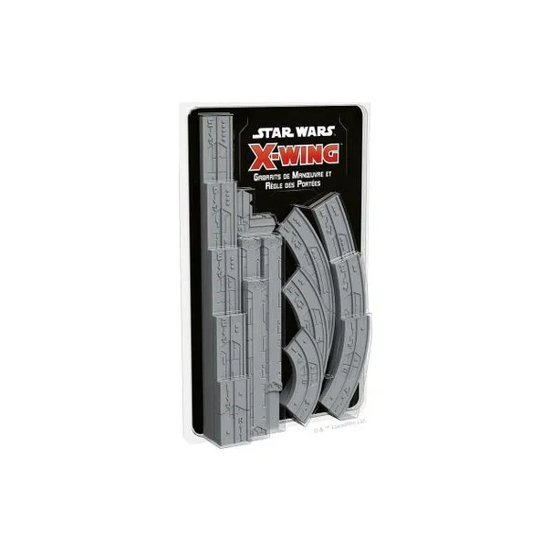 X-wing 2.0 : gabarits de manoeuvre & règles de portées