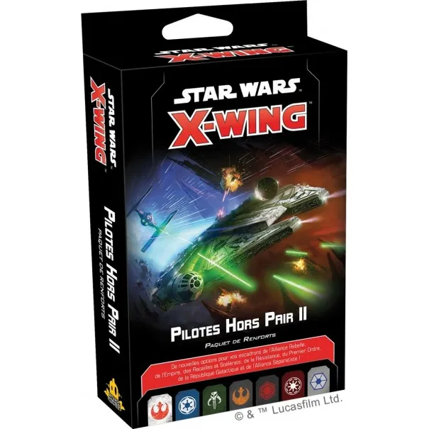 X-wing 2.0 : Pilotes hors pair paquet de reforts