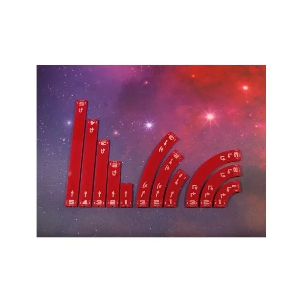 X-wing Space fighter move templates rouge