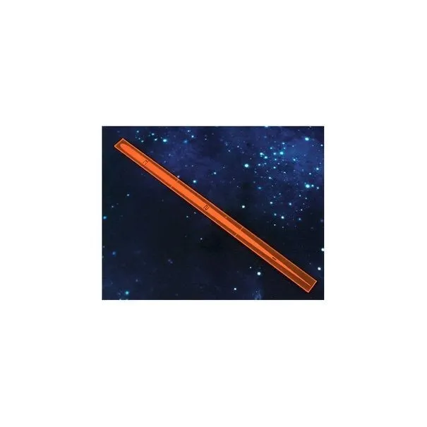 X-wing Space fighter ruler orange