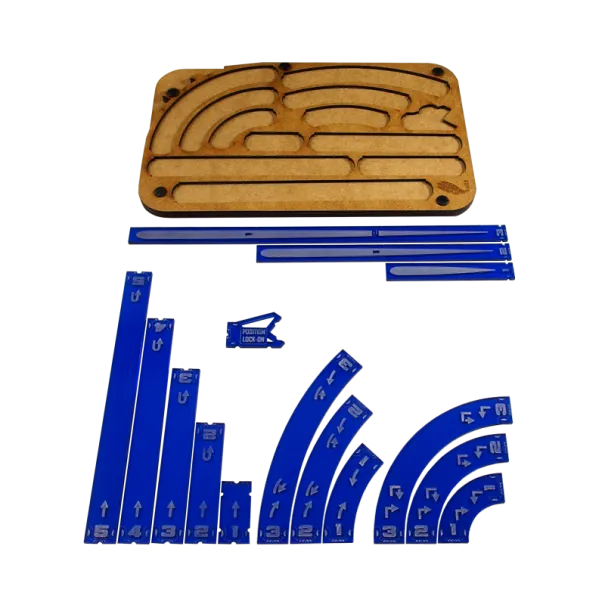 X-wing Space figther manouver tray navy