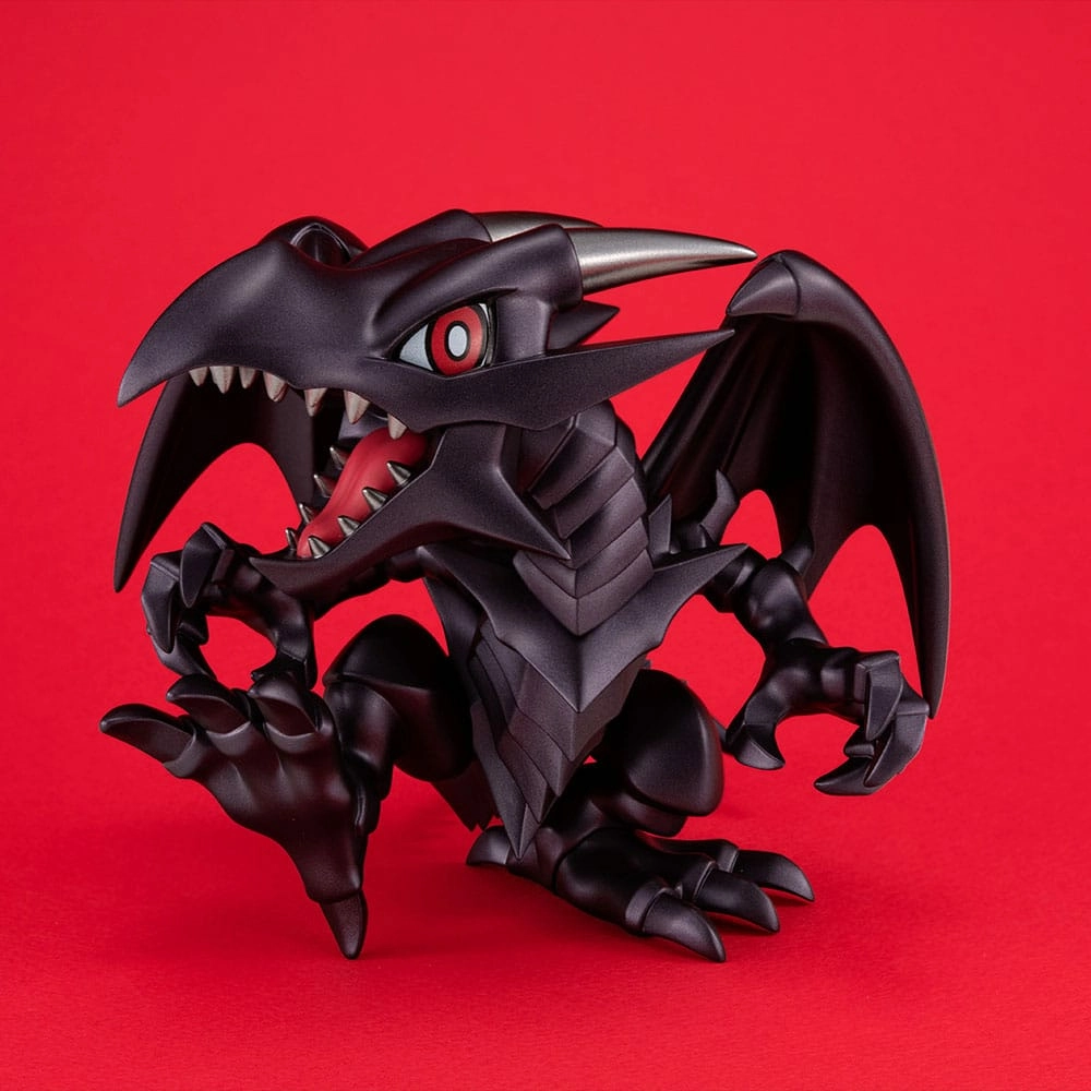 Yu-gi-oh! duel monsters statuette pvc megatoon red eyes black dragon 13 cm