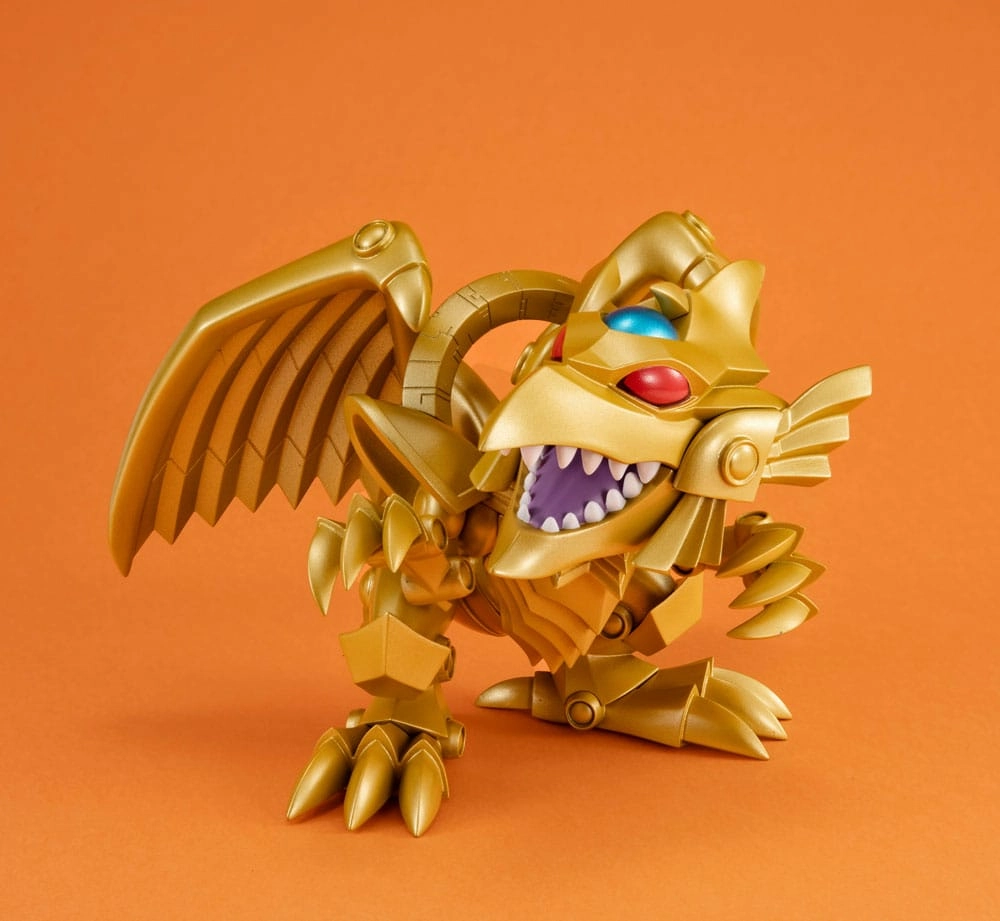 Yu-gi-oh! duel monsters statuette pvc megatoon the winged dragon of ra 13 cm